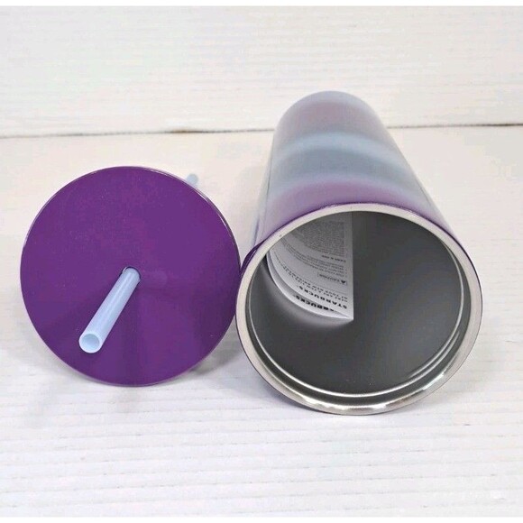 Starbucks Ombre Tumbler 24oz Venti Gradient Cold Cup Reusable Limited Edition - Picture 3 of 4